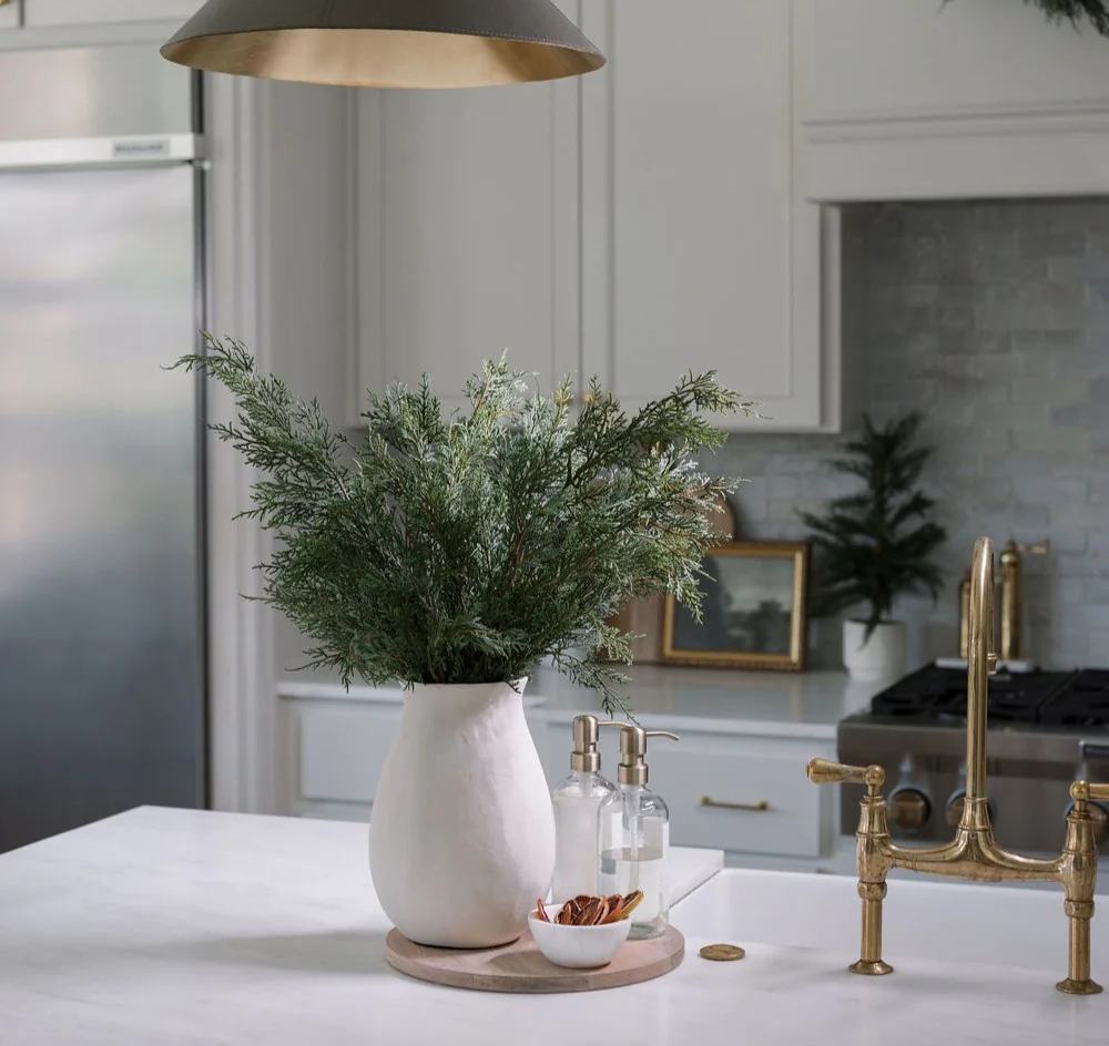 faux plants and home decor