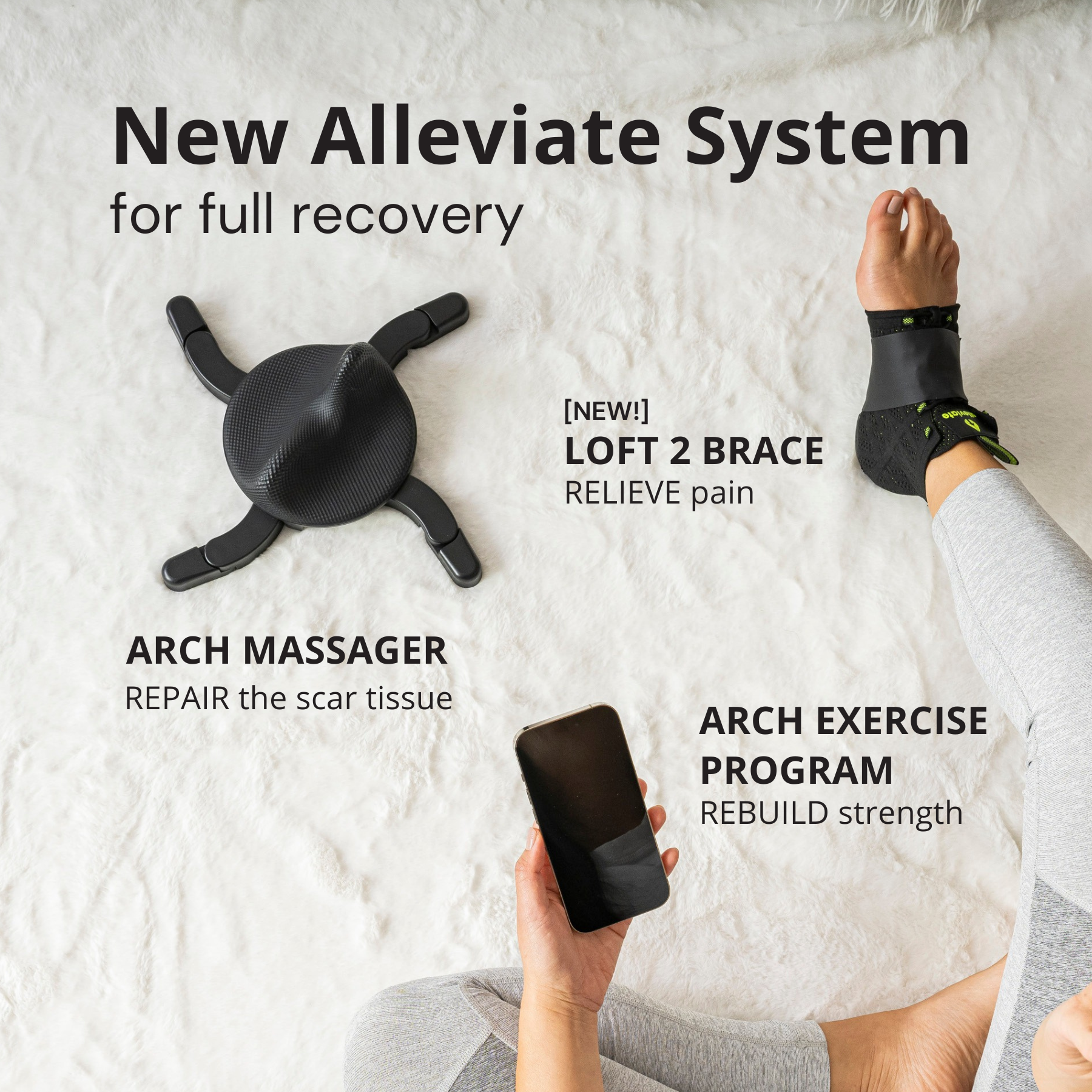 Buy the Alleviate Plantar Fasciitis System