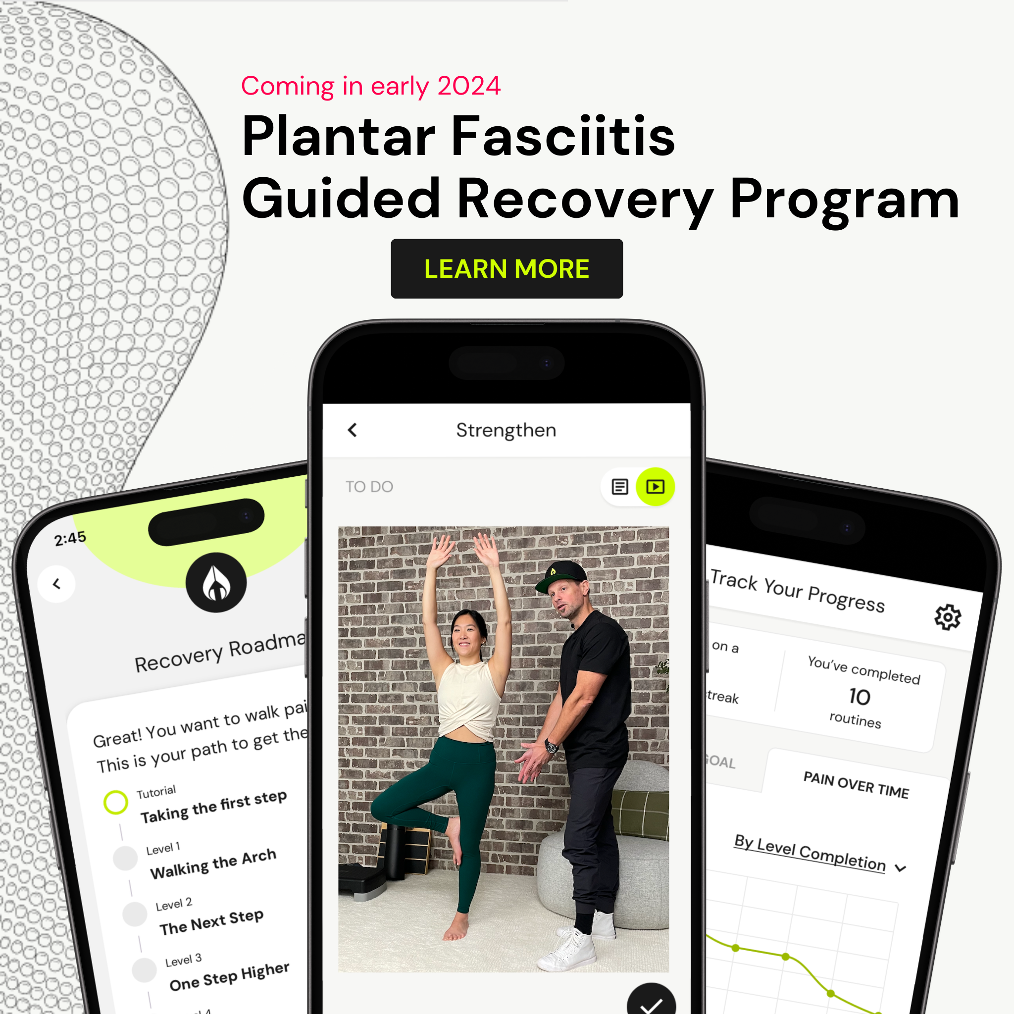 Guided Recovery Program for Plantar Fasciitis