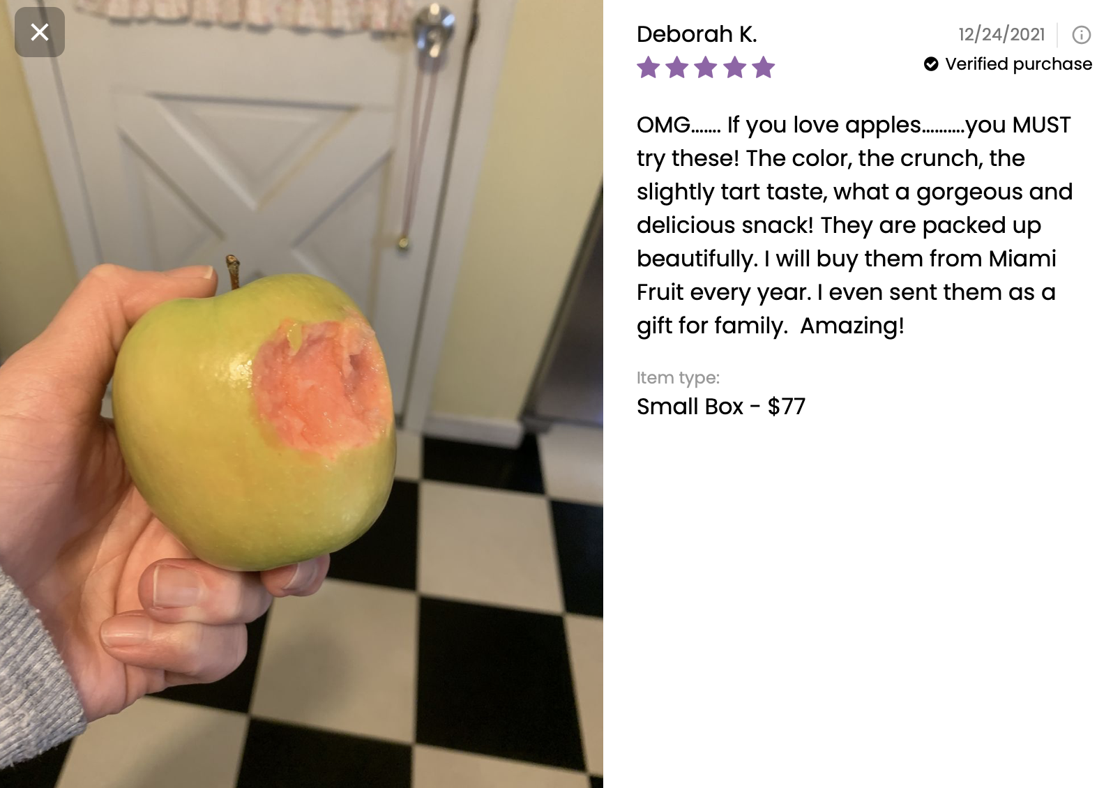 Hidden Rose Apple & Lime SALE 🌹 Miami Fruit