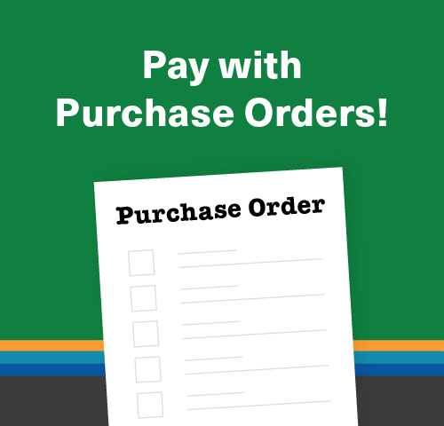 Pay with Purchase Orders!