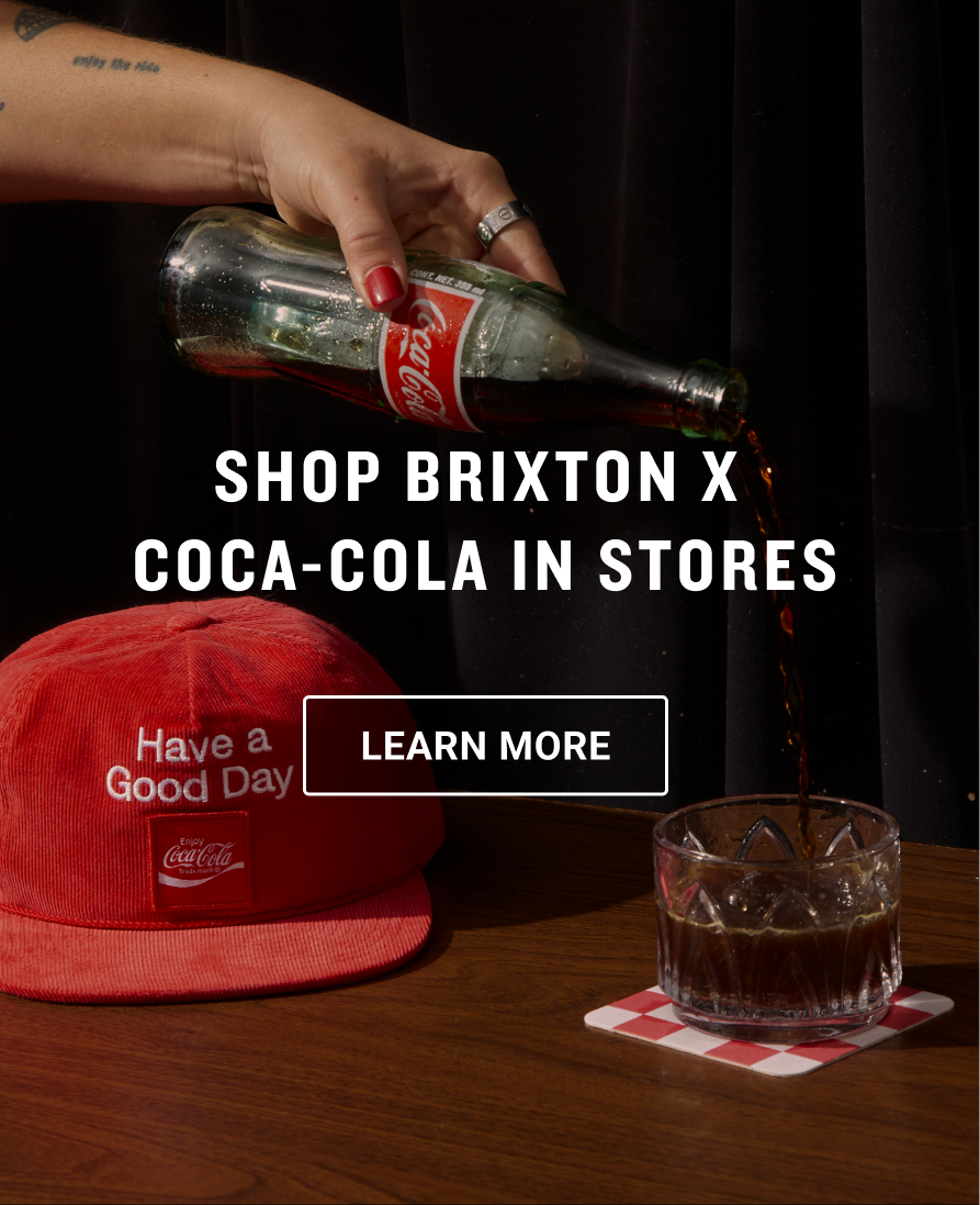 SPECIAL ANNOUNCEMENT BRIXTON x COCA COLA Brixton