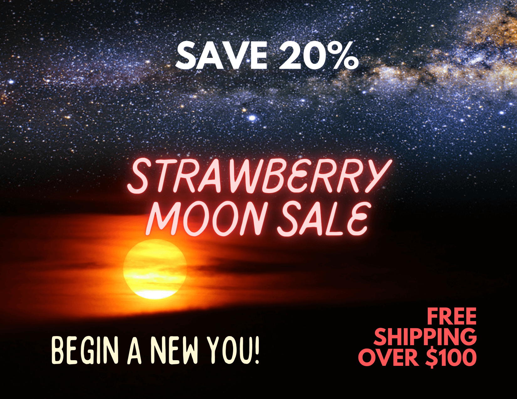Strawberry Moon Sale
