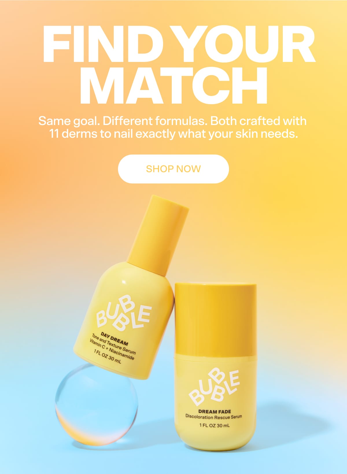  Find Your Match. Same goal, different formulas. Here's how to choose.