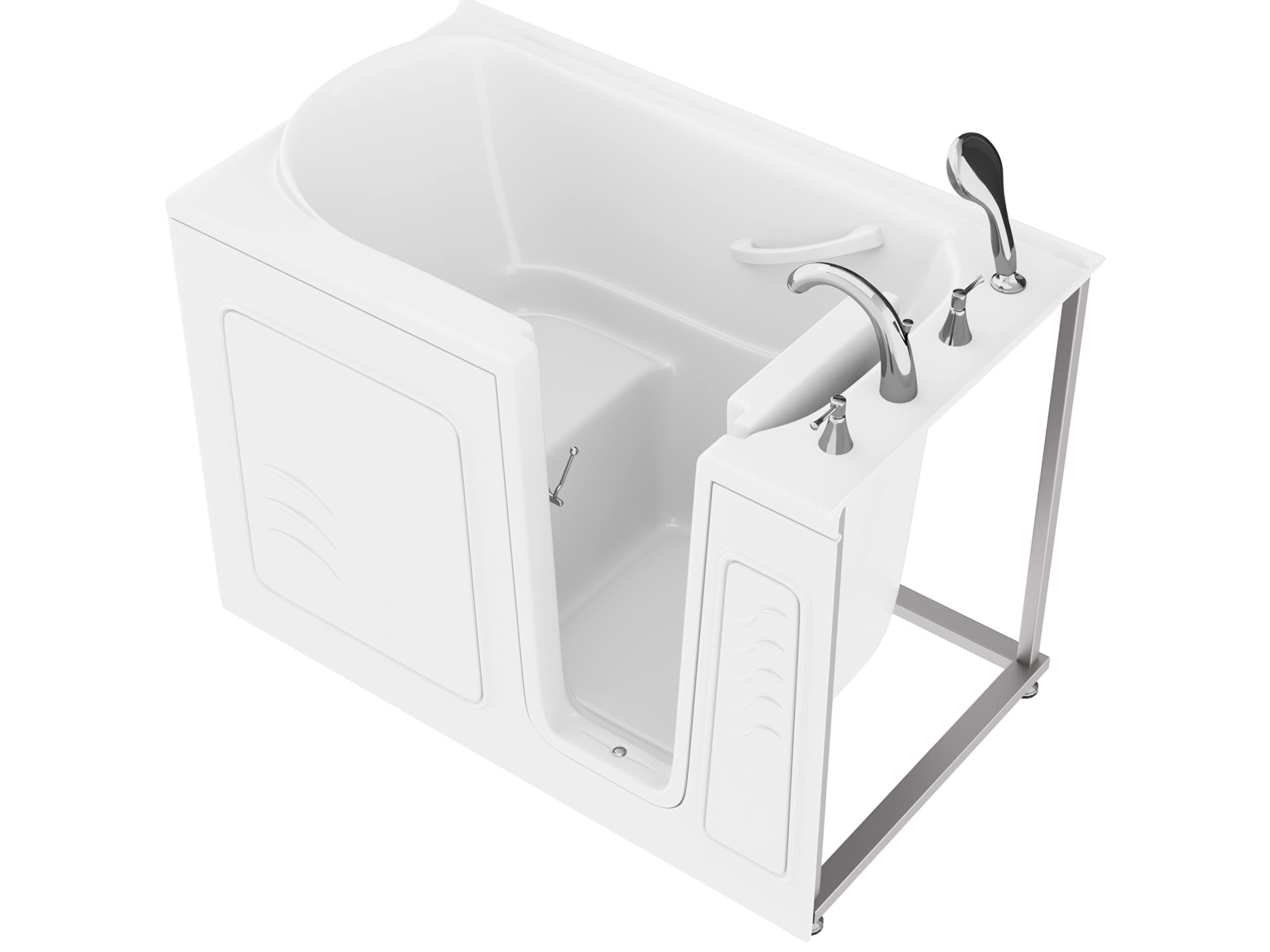 Walk-In Bathtub 30 in x 53 in Right Drain…