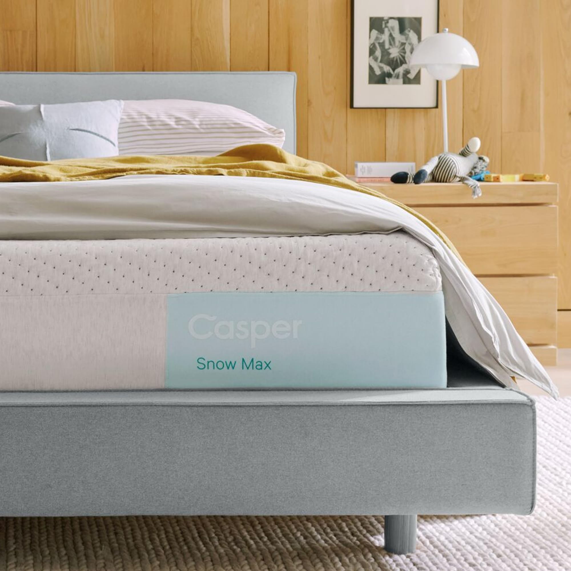 Casper Sleep Snow Max Hybrid Mattress -…