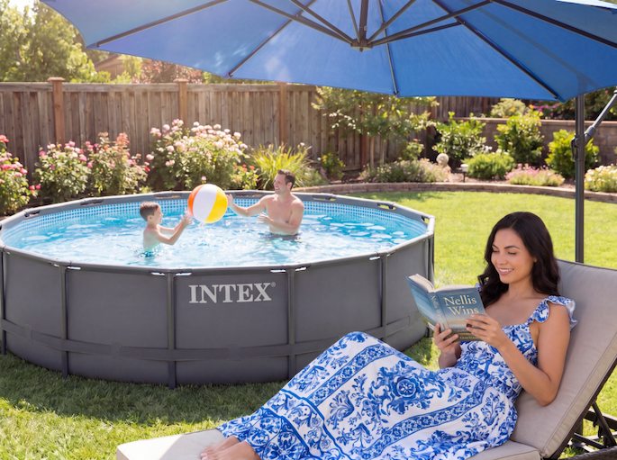 Pool floats and pool day gear for summer.