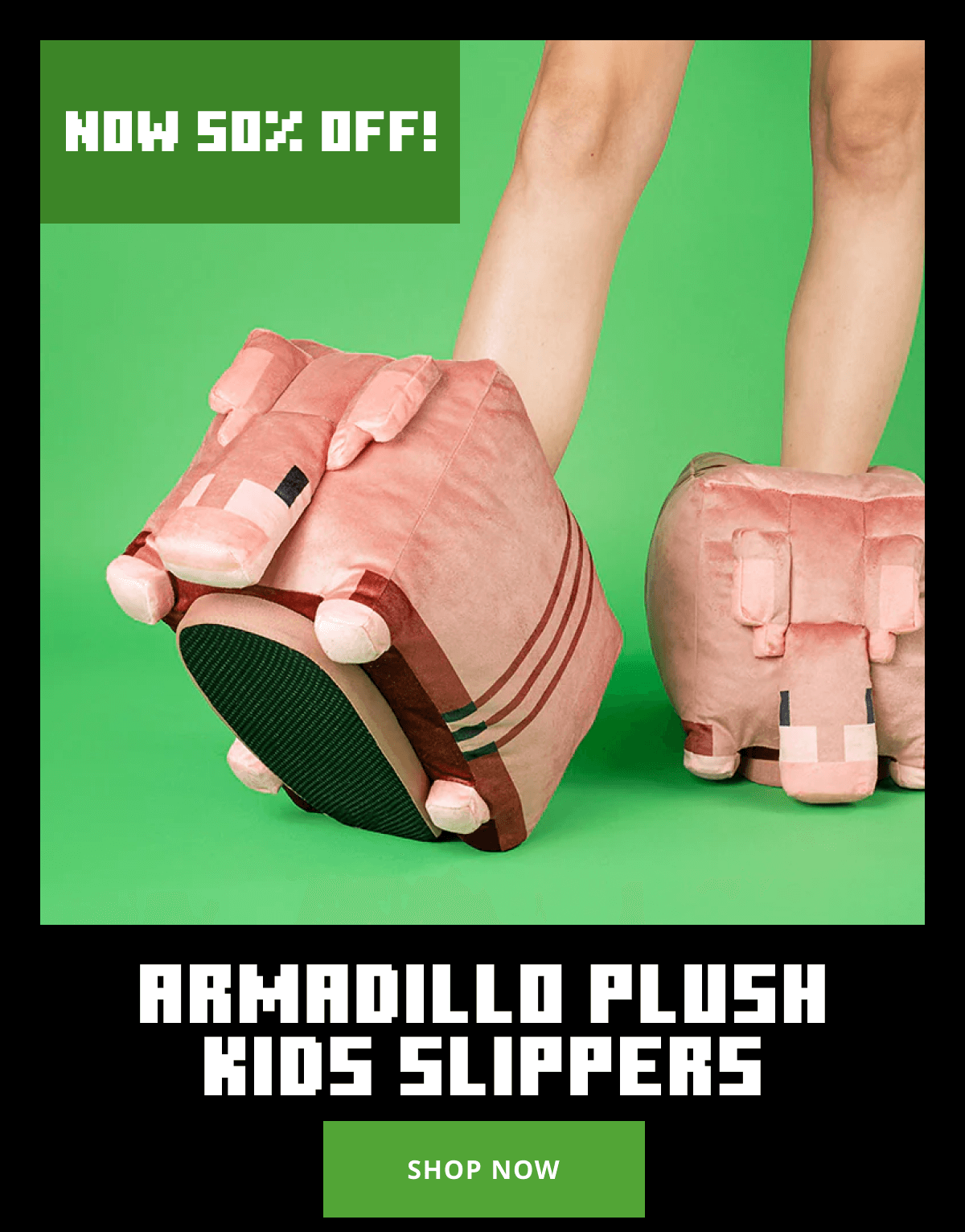 Armadillo Slippers now 50% off