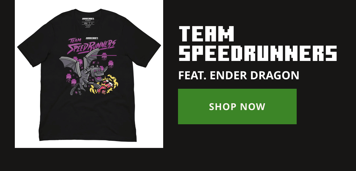 Minecraft T-Shirt Team Speedrunners