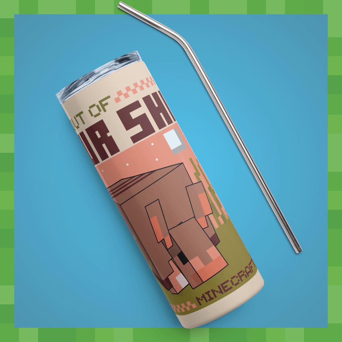 Come out of your shell skinny tumbler