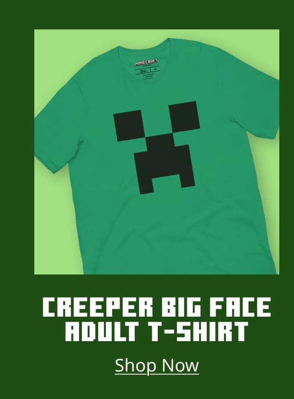Creeper adult t-shirt