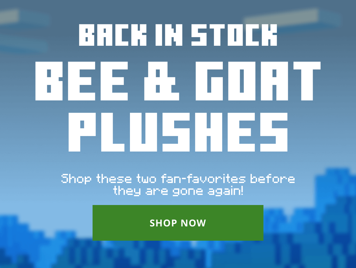 BACK IN STOCK: BEE & GOAT PLUSHIES