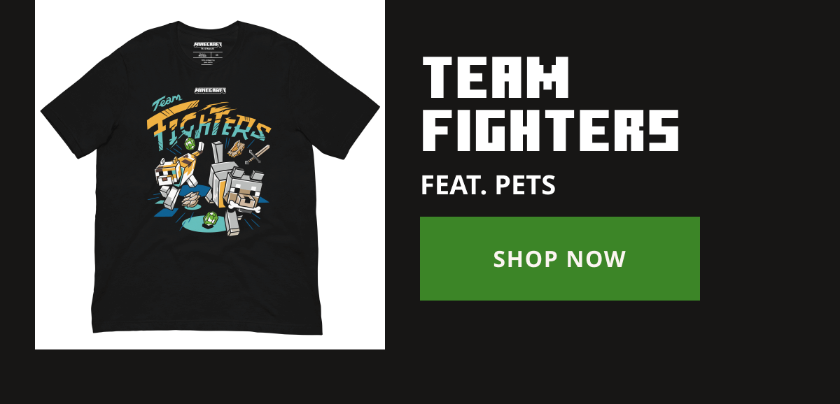 Minecraft T-Shirt Team Fighters