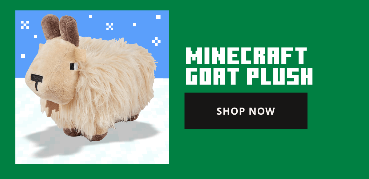Minecraft Goat Plush