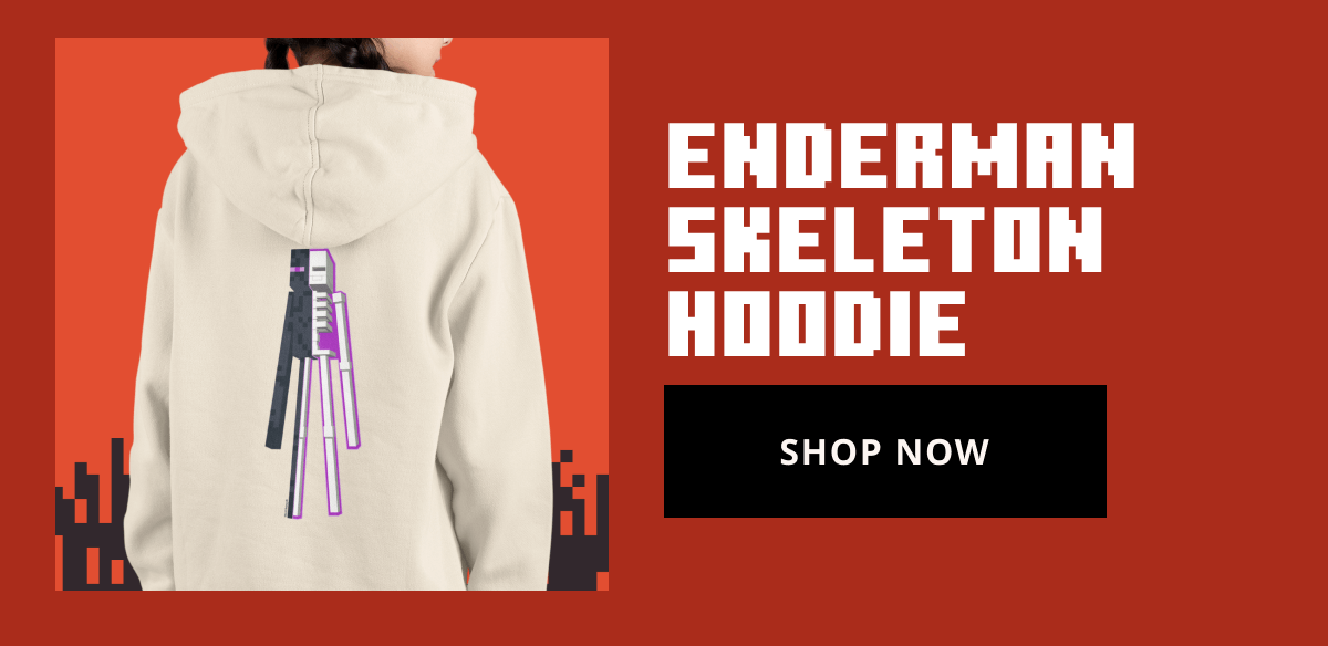 Enderman Skeleton Hoodies