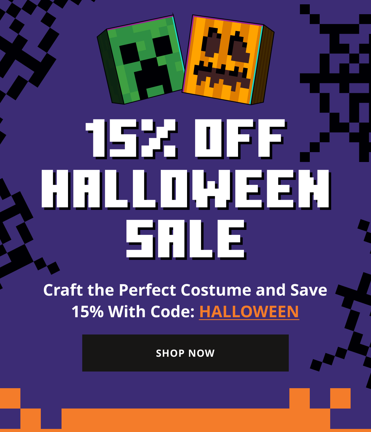 15% off Halloween Sale - Use Code: HALLOWEEN