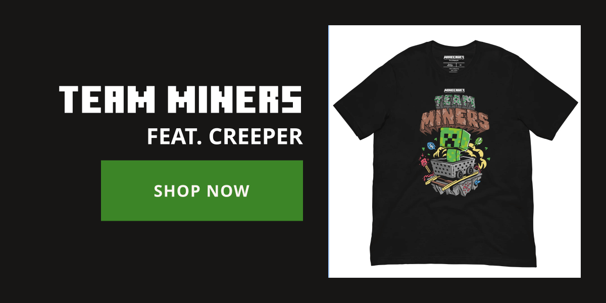 Minecraft T-Shirt Team Miners