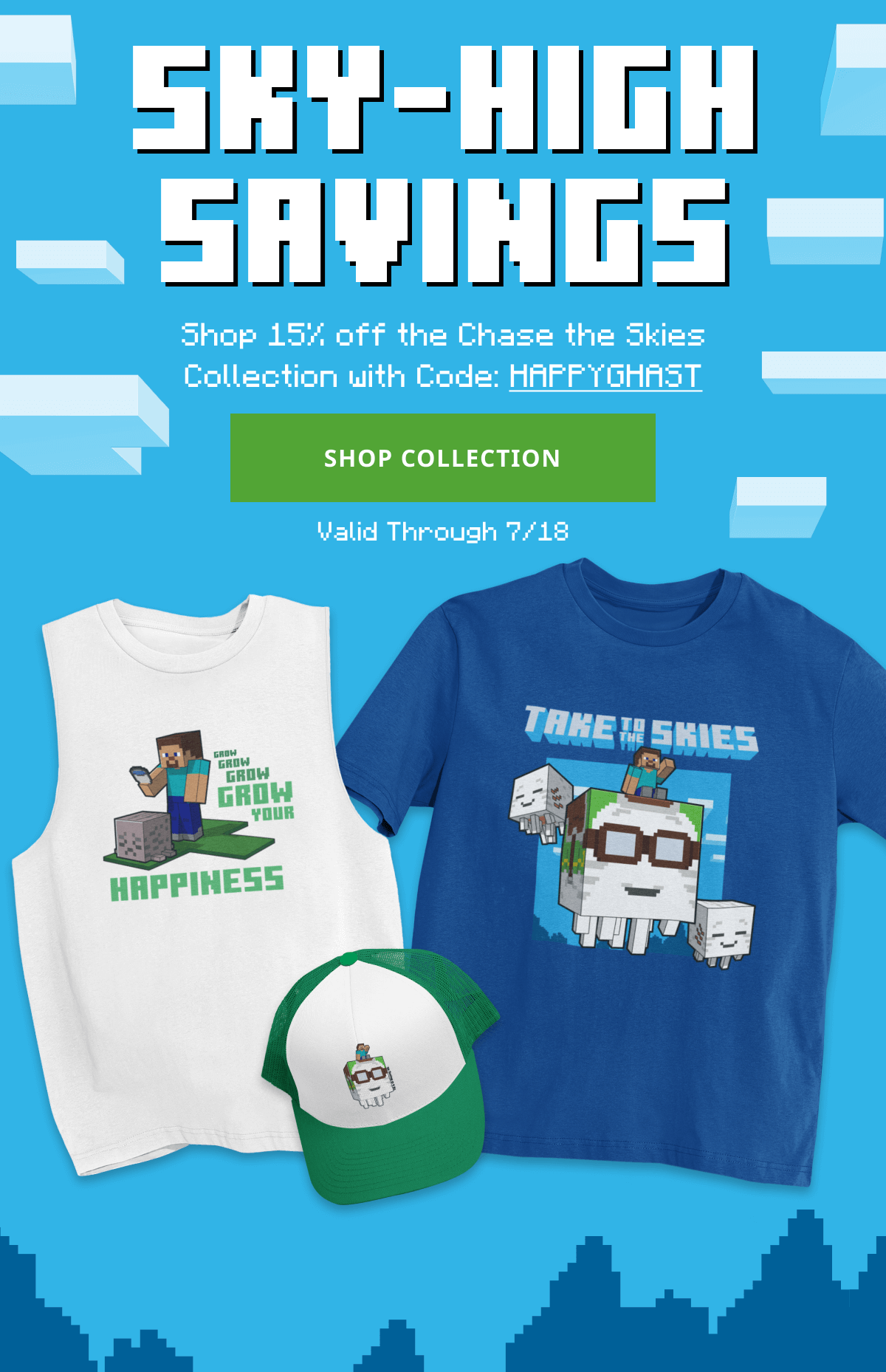Save 15% on the Chase the Skies Collection with code: HAPPYGHAST