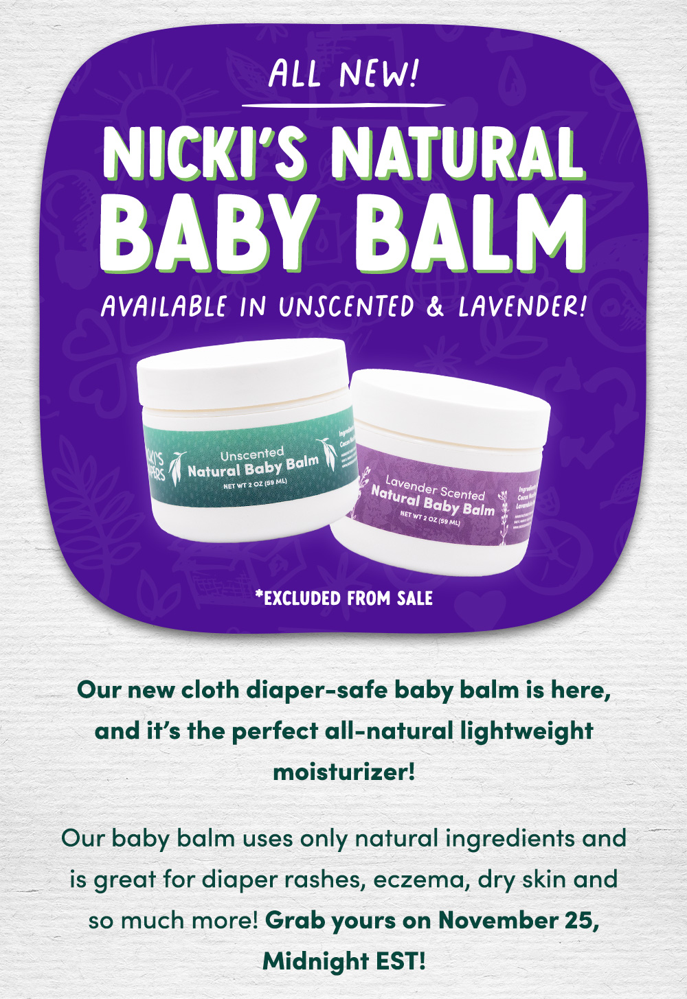 The biggest cloth diaper sale ever 💚 Nicki's Diapers