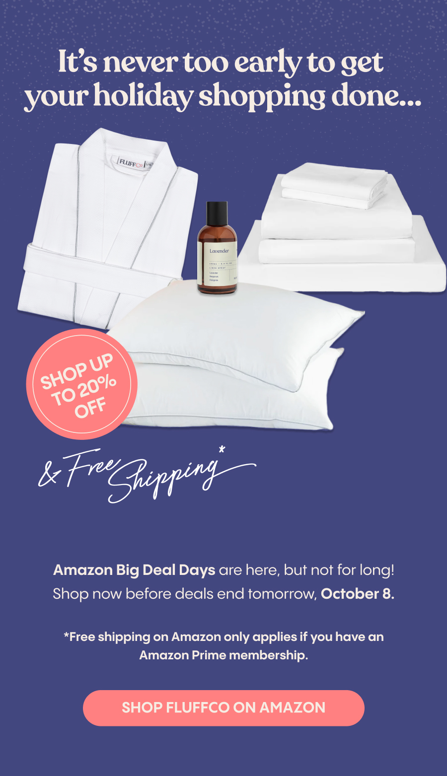 fluffco amazon prime day sale