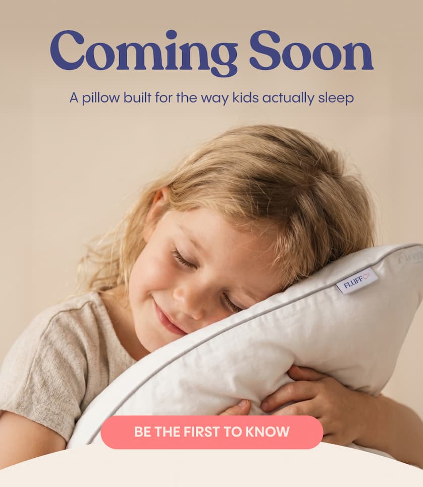 A pillow built for the way kids actually sleep