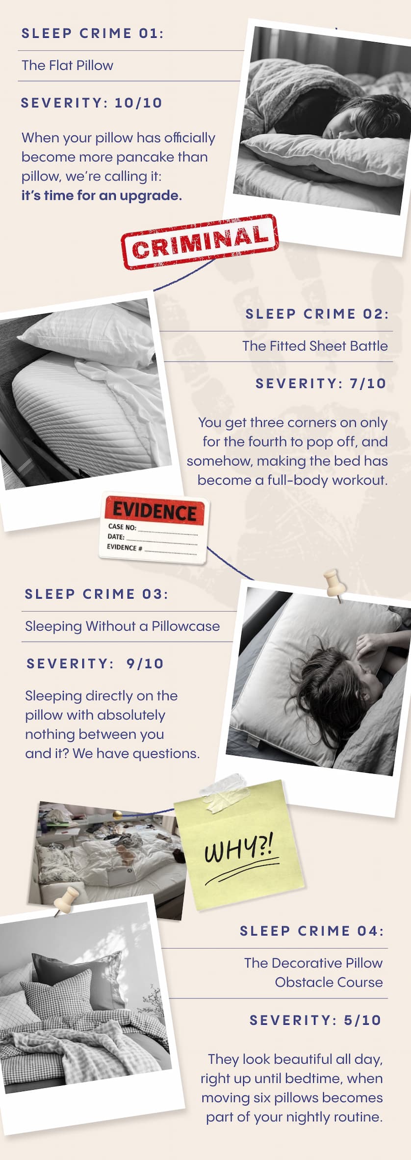 4 sleep crimes you should never commit.