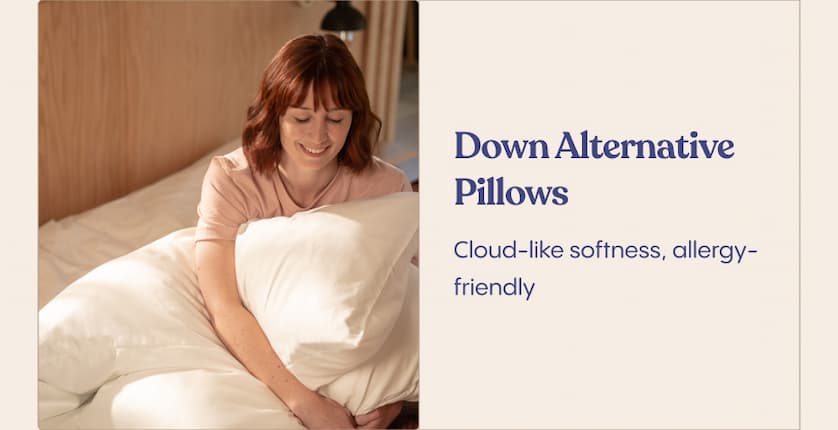 Down Alternative Pillows — Sink into softness tonight 