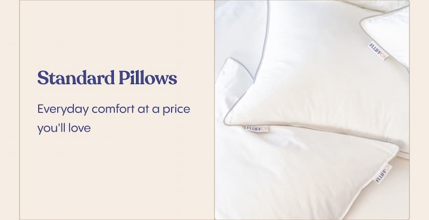 Standard Pillows — The everyday essential at a can't-beat price 