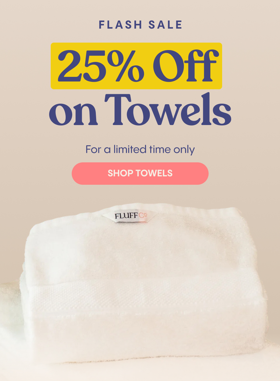 towel flash sale