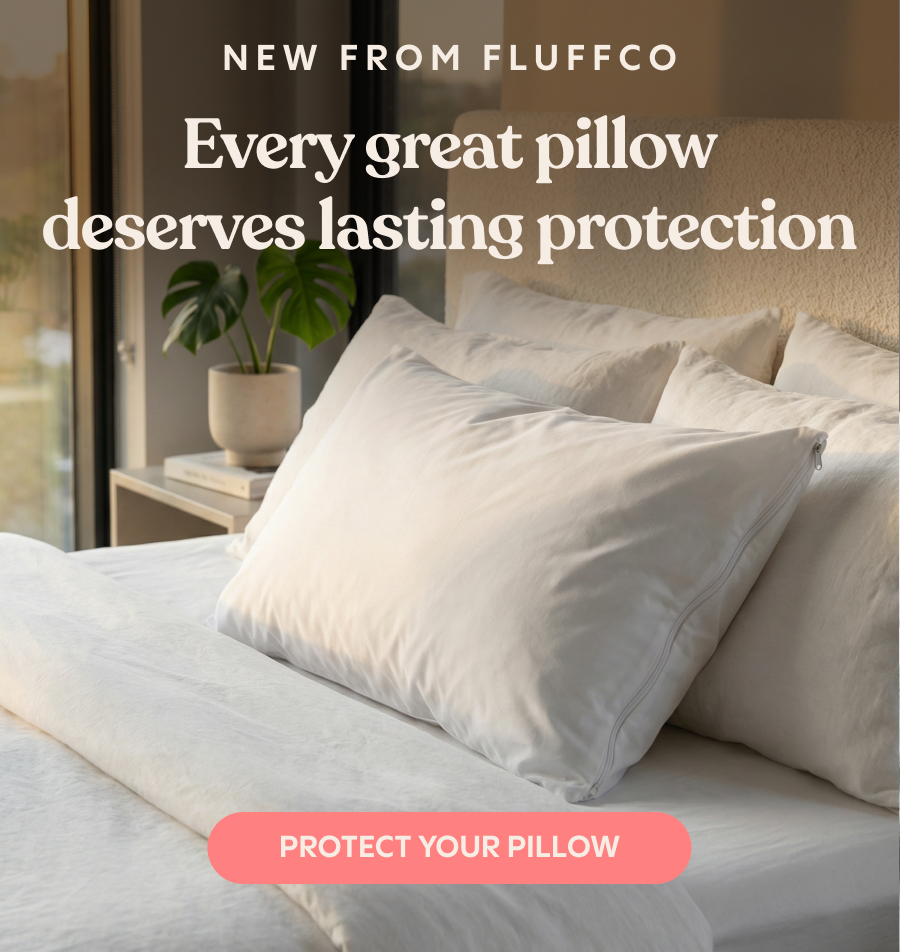 New from FluffCo: Pillow Protectors