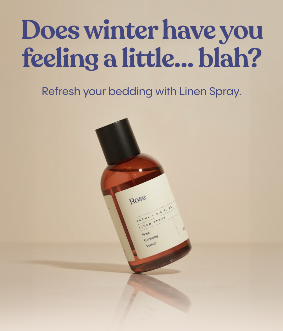 Infuse your linens with soothing fragrances that help you unwind and prepare for a restful night's sleep. Available in Rose and Lavender, these sprays transform your nightly routine into a spa-like experience.  