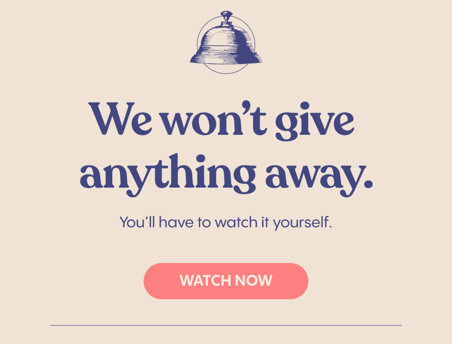 We won't give anything away. You'll have to watch it yourself. Watch Now.
