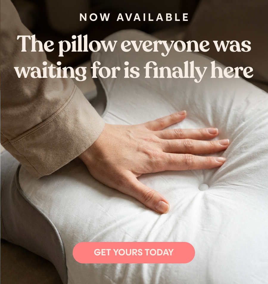 The Neck Pain Pillow is finally here. Get yours today while stocks are still available.