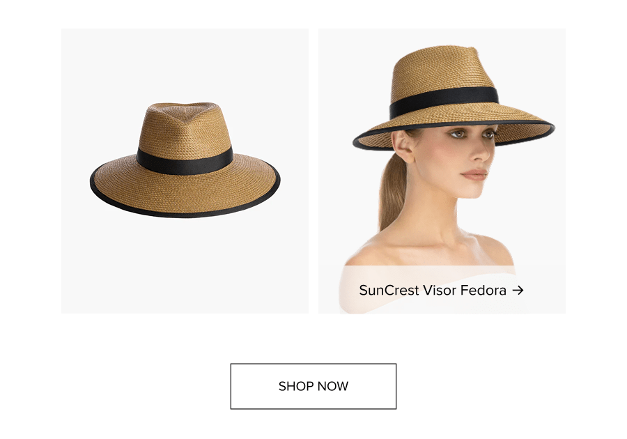 SunCrest Visor Fedora