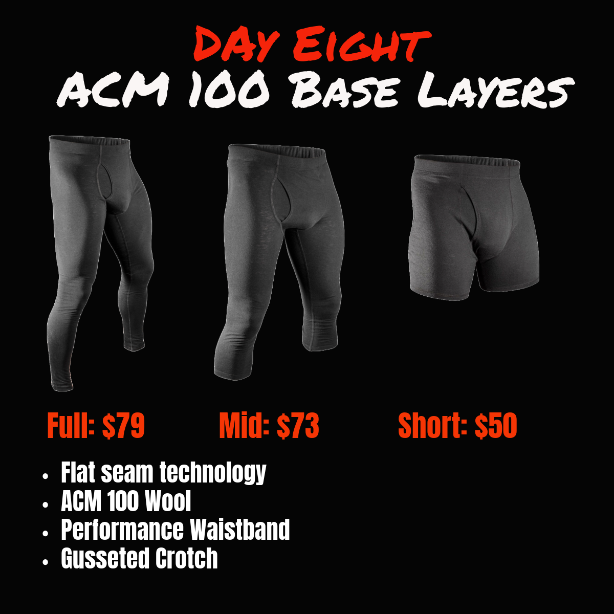 ACM Wool 100 Base Layers