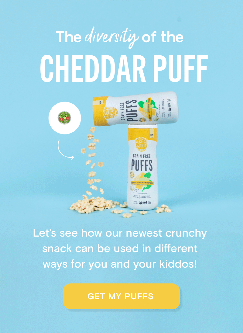 Use cheddar puffs for WHAT?💡 My Serenity Kids