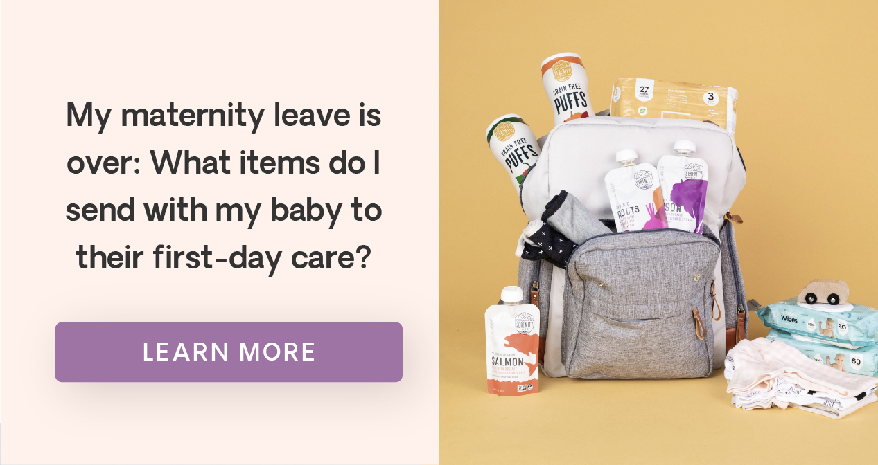 Packing a diaper bag or backpack? My Serenity Kids
