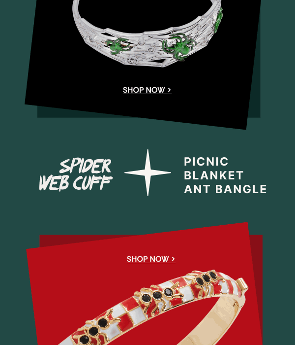 Spider Web Cuff or Picnic Blanket Ant Bangle