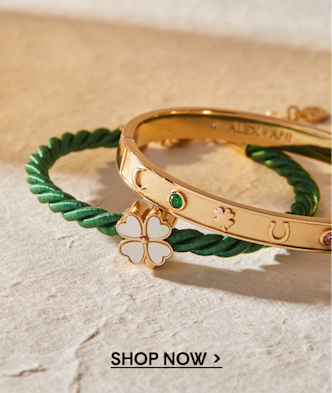 Four Leaf Clover Cord Bracelet | SHOP NOW
