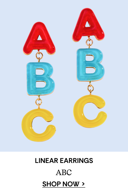ABC Linear Earring | SHOP NOW
