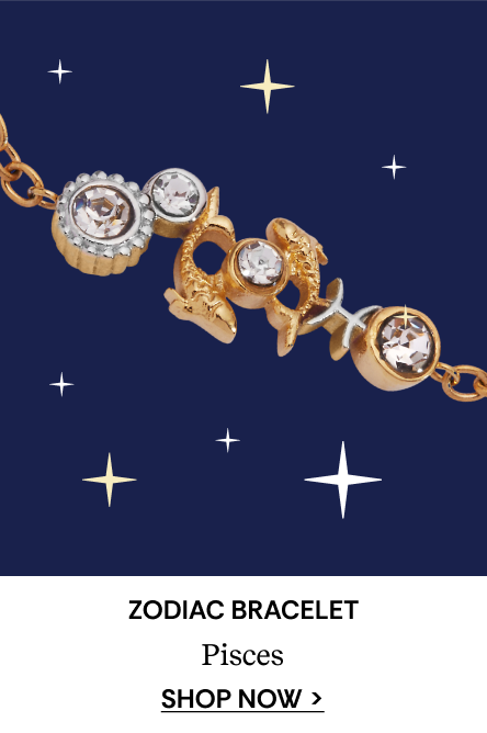 Pisces Symbol Inline Bracelet | SHOP NOW