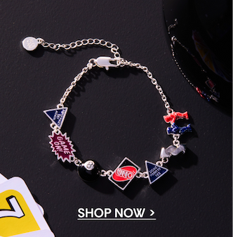 Mattel® 80th Game Night Bracelet | SHOP NOW