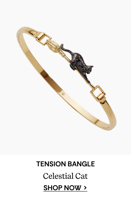 Celestial Cat Tension Bangle | SHOP NOW