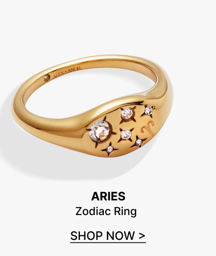 Aries Zodiac Ring || SHOP NOW
