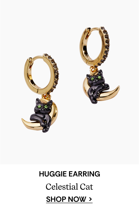 Celestial Cat Huggie Earring | SHOP NOW