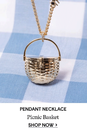 Picnic Basket Pendant | SHOP NOW
