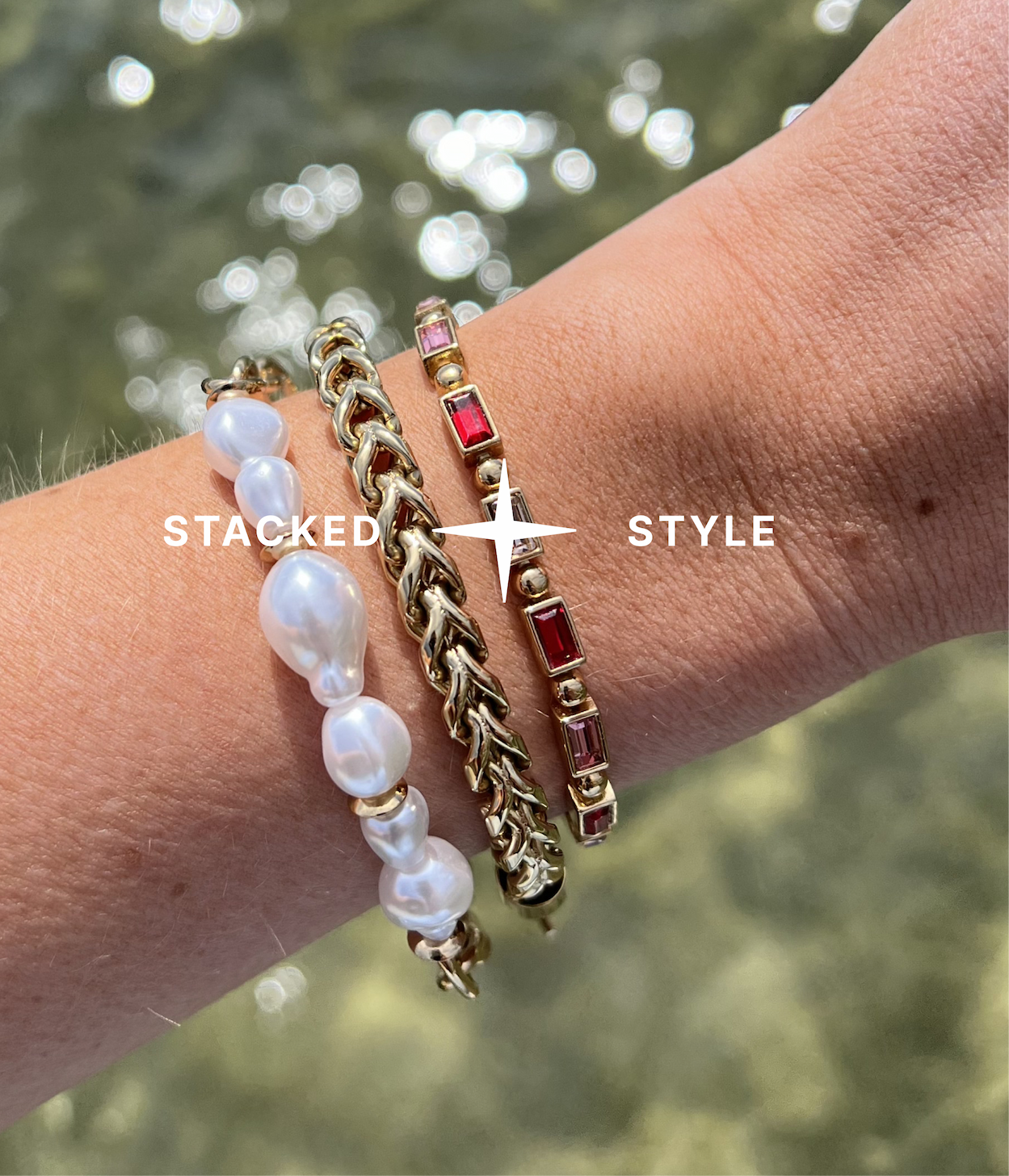 Stacked Style | Adjustable Wheat Chain
