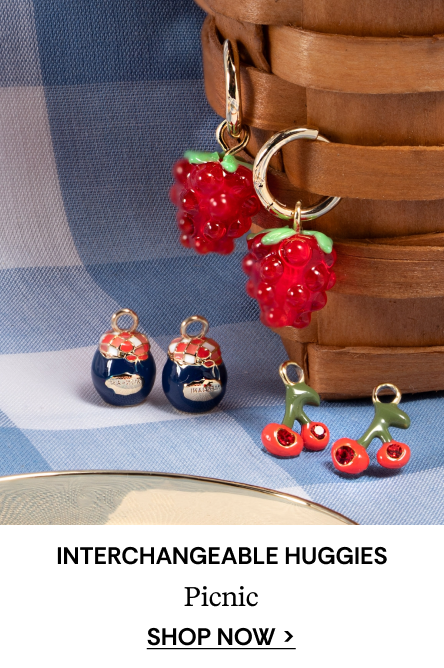 Picnic Interchangeable Huggie Set | SHOP NOW