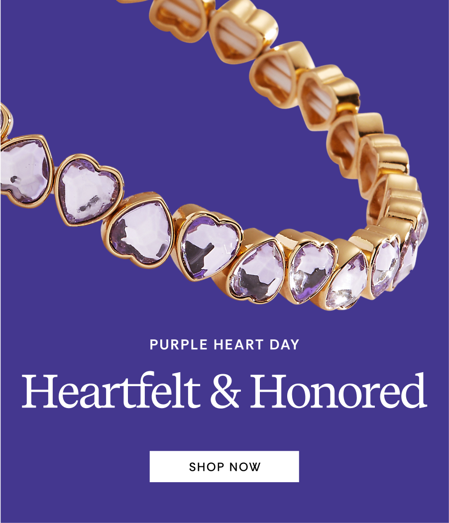 Purple Heart Day | Heartfelt & Honored | SHOP NOW