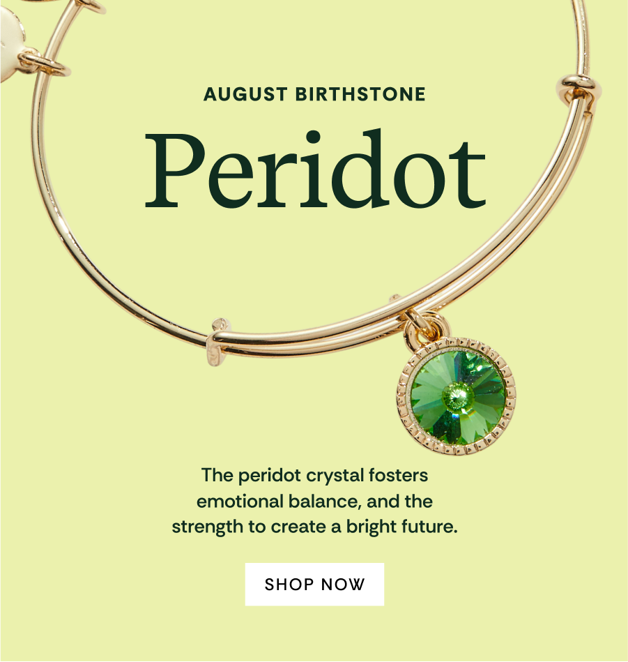 August Birthstone | Peridot | SHOP NOW